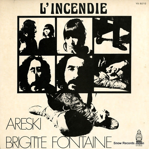 BRIGITTE FONTAINE l'incendie YX-8010