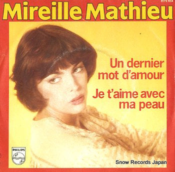 MATHIEU, MIREILLE un dernier mot d'amour 6172654