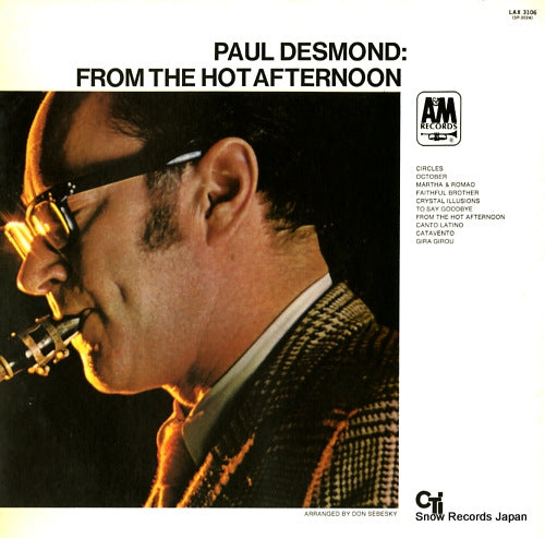 DESMOND, PAUL from the hot afternoon LAX3106