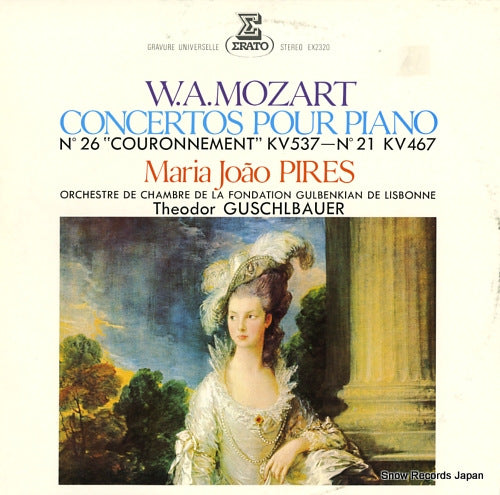 PIRES, MARIA JOAO mozart; concertos pour piano no.26 "couronnement" kv537 & no.21 kv467 EX2320