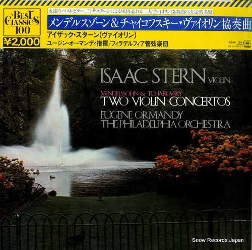 STERN, ISAAC mendelssohn & tchaikovsky; two violin concertos 20AC1516
