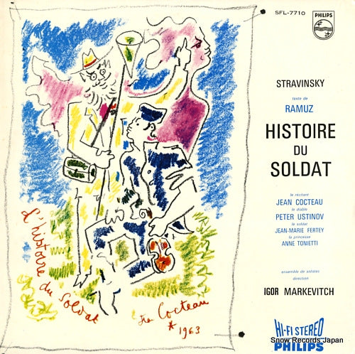 MARKEVITCH, IGOR stravinsky; histoire du soldat SFL-7710