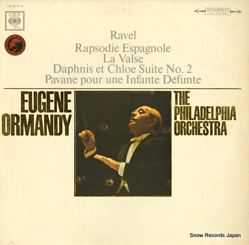 ORMANDY, EUGENE ravel; rapsodie espagnole OS-817-C