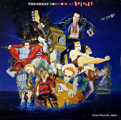 SEX PISTOLS the great rock'n'roll swindle V2168