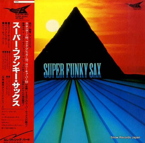 SANBORN, DAVID / MIKE BRECKER / RONNIE CUBER super funky sax K28P-6044