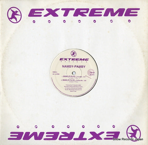 NAMBY-PAMBY bang(fi fa fo) TM034