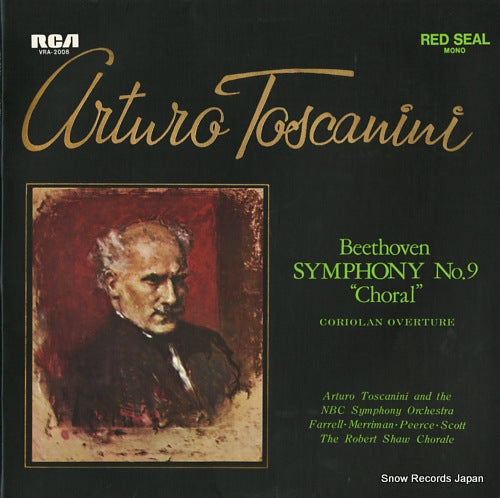 TOSCANINI, ARTURO beethoven; symphony no.9 "choral" VRA-2008