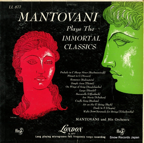 MANTOVANI mantovani plays the immortal classics LL877
