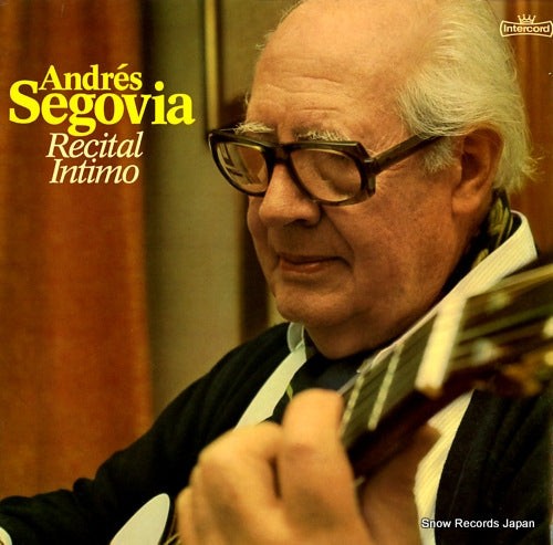 SEGOVIA, ANDRES recital intimo INT160.808