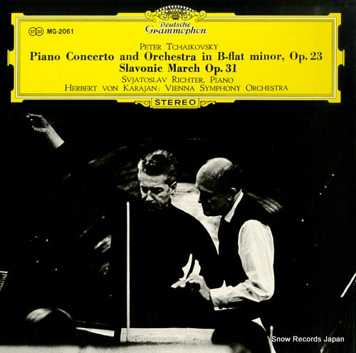 KARAJAN, HERBERT VON tchaikovsky; piano concerto and orchestra no.1 in b- flat minor, op.23 MG2061