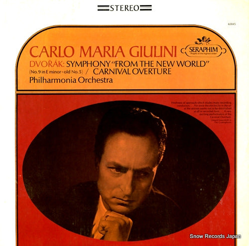 GIULINI, CARLO MARIA dvorak; symphony "from the new world" S-60045