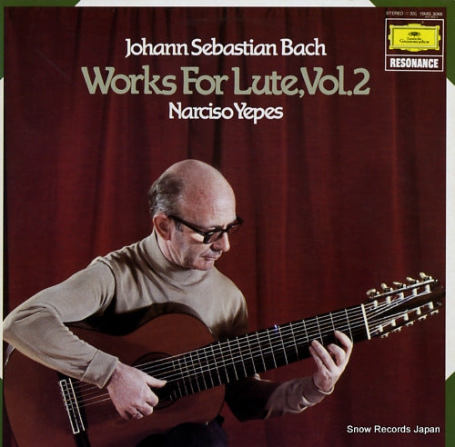 YEPES, NARCISO bach; works for lute, vol.2 15MG3068