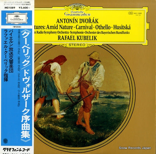 KUBELIK, RAFAEL dvorak; overtures: amid nature, carnival MG1089