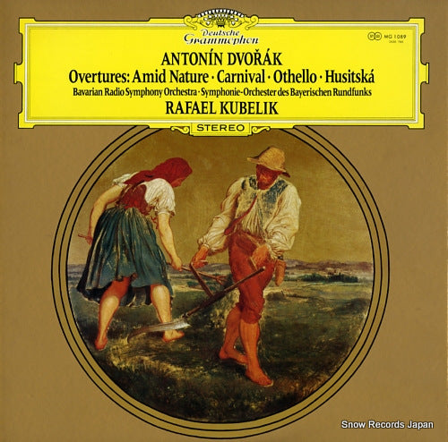 KUBELIK, RAFAEL dvorak; overtures: amid nature, carnival MG1089