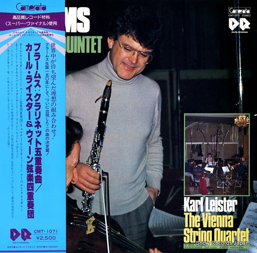LEISTER, KARL brahms; quintet for clarinet and strings in b minor op.115 CMT-1071