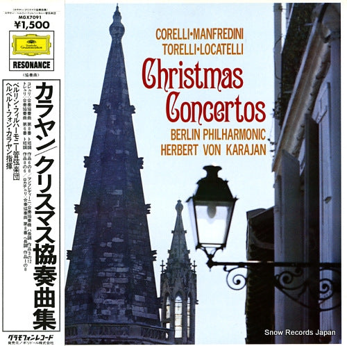 KARAJAN, HERBERT VON christmas concertos MGX7091