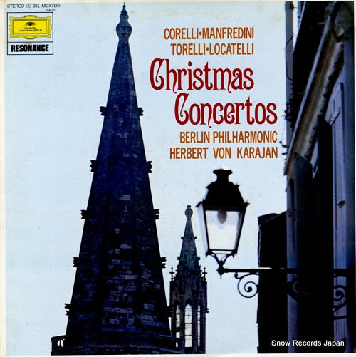 KARAJAN, HERBERT VON christmas concertos MGX7091