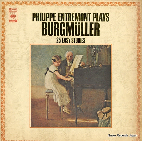 ENTREMONT, PHILIPPE burgmuller 25 easy studies SOCL143-XJ
