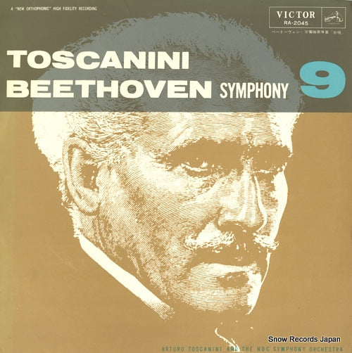 TOSCANINI, ARTURO beethoven; symphony no.9 in d minor "choral" RA-2045