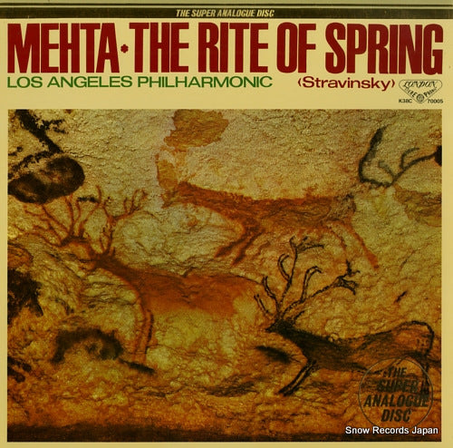 MEHTA, ZUBIN stravinsky; the rite of spring , ballet K38C-70005