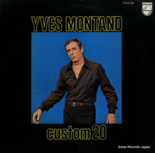 MONTAND, YVES custom 20 FDX-92