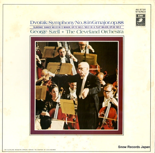 SZELL, GEORGE dvorak; symphony no.8 in g major, op.88 AA-8730