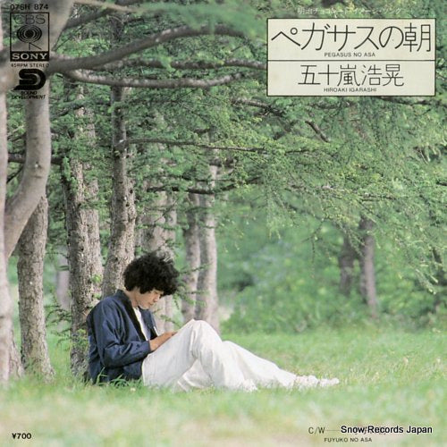 IGARASHI, HIROAKI pegasus no asa 07SH874