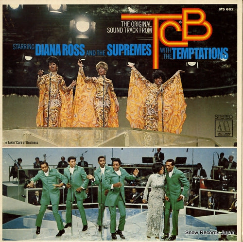 ROSS, DIANA, AND THE SUPREMES WITH THE TEMPTATIONS the original sound track from tcb MS682