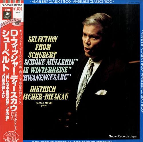 FISCHER-DIESKAU, DIETRICH selection from schubert EAC-55013