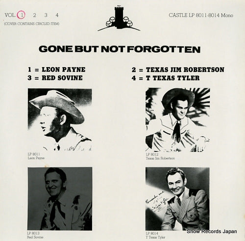 PAYNE, LEON gone but not forgotten vol.1 CASTLELP8011