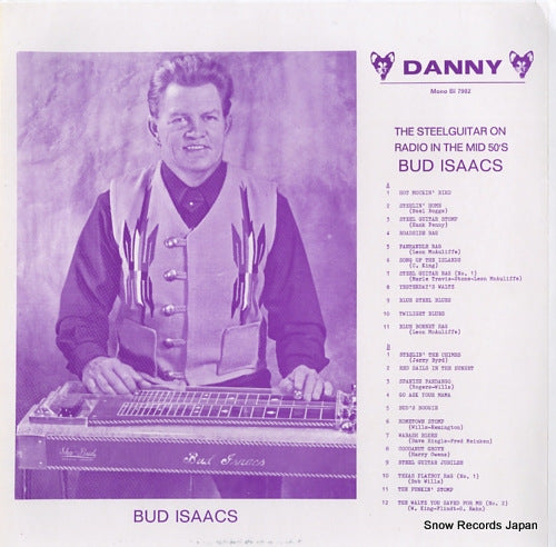 ISAACS, BUD the steelguitar on radio in the mid 50's BI7902