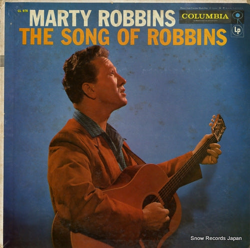 ROBBINS, MARTY the song of robbins CL976
