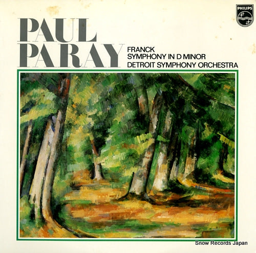 PARAY, PAUL franck; symphony in d minor 13PC-72