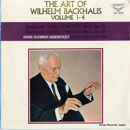 BACKHAUS, WILHELM beethoven; piano concerto no.1 in c major op.15 SLC1620