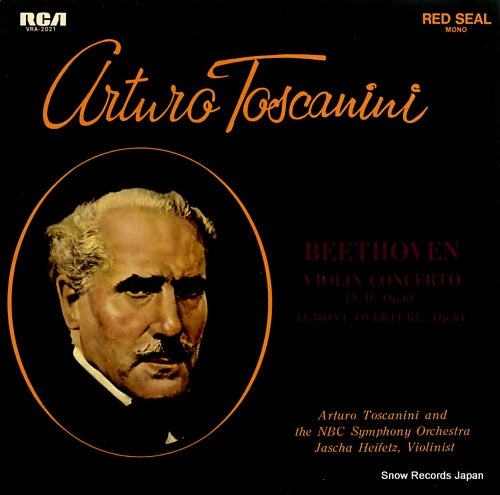 TOSCANINI, ARTURO beethoven; violin concerto in d op.61 VRA-2021