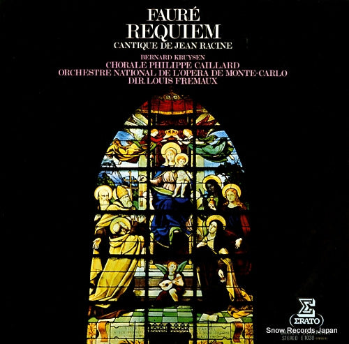 FREMAUX, LOUIS faure; requiem E-1030