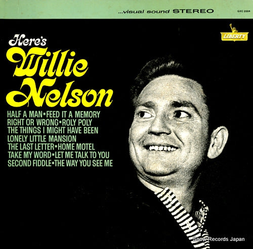 NELSON, WILLIE here's willie nelson GXC2004