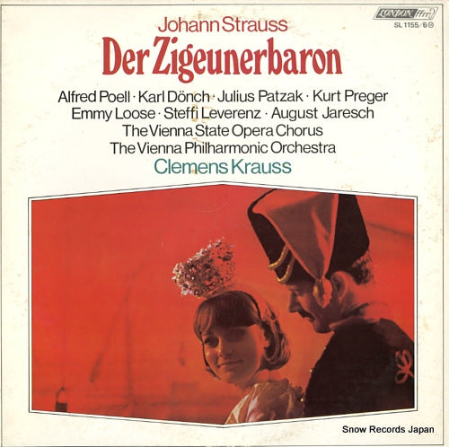 KRAUSS, CLEMENS strauss; der zigeunerbaron SL1155/6