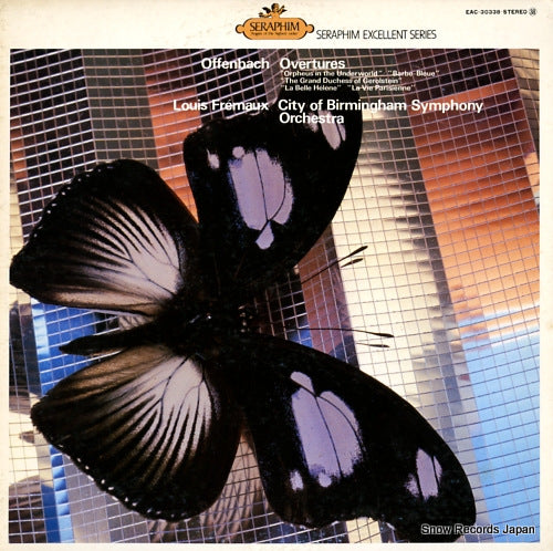 FREMAUX, LOUIS offenbach; overtures EAC-30338