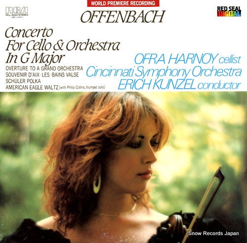 HARNOY, OFRA offenbach; concerto for cello & orchestra in g major RCL-8424
