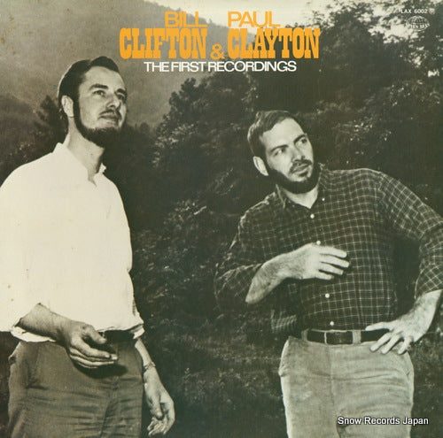 CLIFTON, BILL, AND PAUL CLAYTON the first recordings LAX6002M