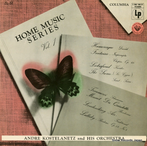 KOSTELANETZ, ANDRE home music series vol.1 ZL51