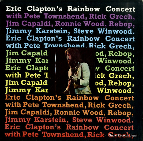 CLAPTON, ERIC eric clapton's rainbow concert SO877