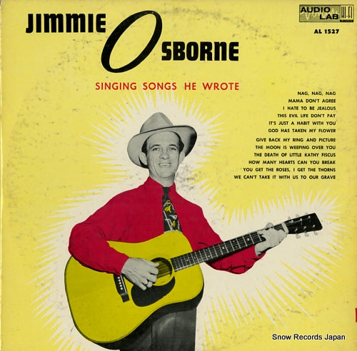 OSBORNE, JIMMIE singing songs he wrote AL1527