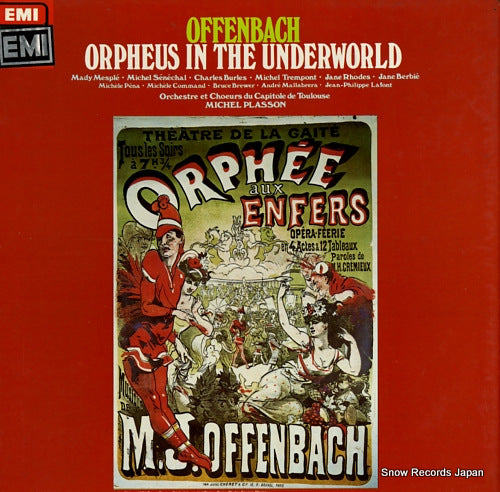 PLASSON, MICHEL offenbach; orpheus in the under world SLS5175