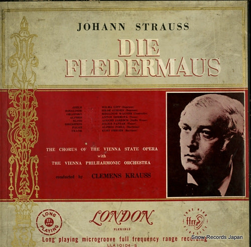 KRAUSS, CLEMENS strauss; die fledermaus LLA10104-5