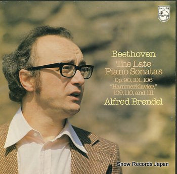 BRENDEL, ALFRED beethoven; the late piano sonatas 15PC-46-48