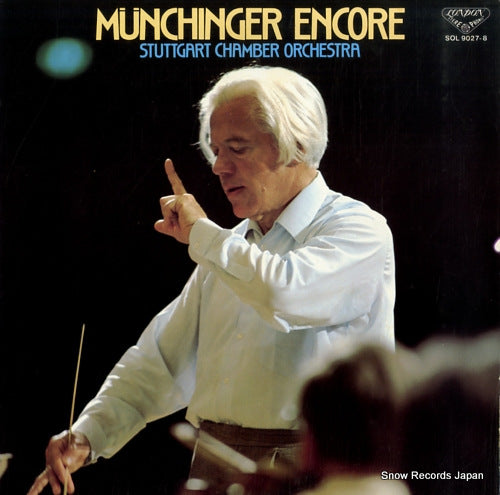 MUNCHINGER, KARL munchinger encore SOL9027-8