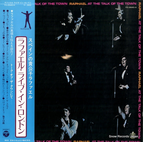 RAPHAEL live at the talk of the town london YS-2640-H