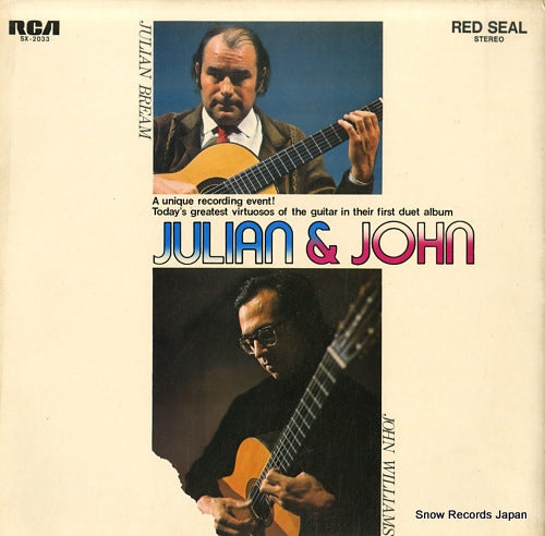 BREAM, JULIAN, AND JOHN WILLIAMS julian & john SX-2033